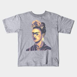 Frida Kahlo Portrait Kids T-Shirt